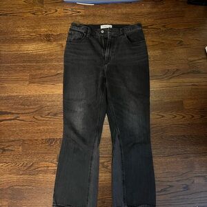 Abercrombie & Fitch Dark Gray Flare Jeans